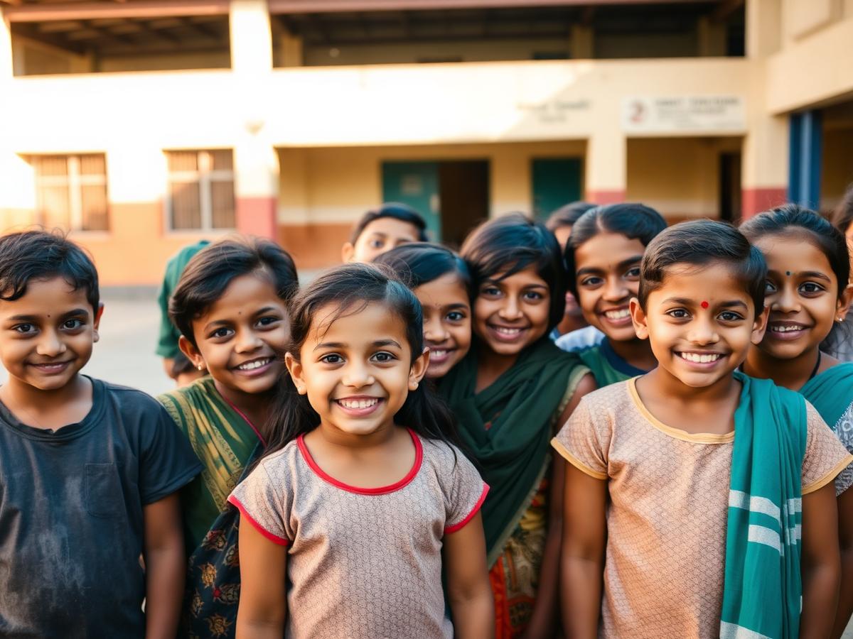Students together